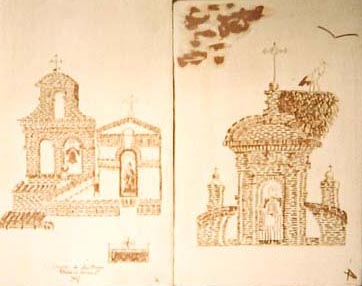 Esgrafiados. Edificios de Alcal de Henares.